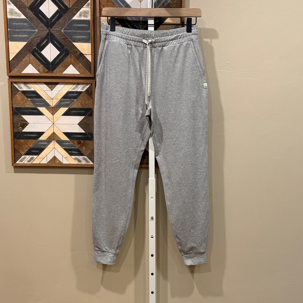 Vuori Performance Joggers Light Grey Heather XS Long